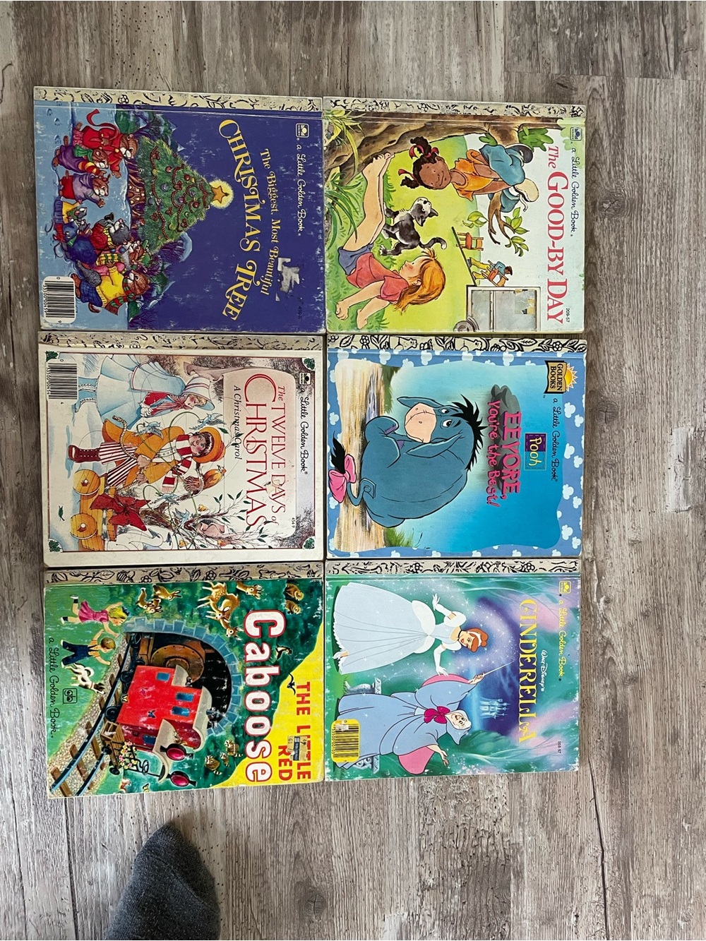 Little Golden Books - 6 Books